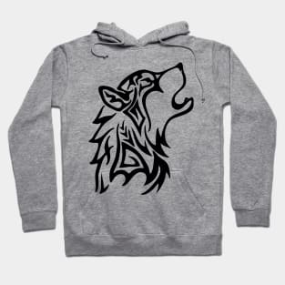 Tribal Wolf Hoodie